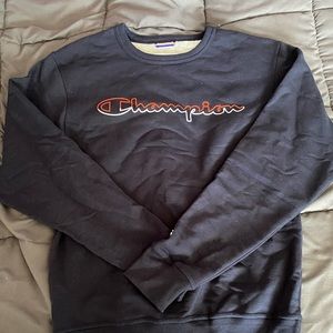 Navy Womens Champion Pullover